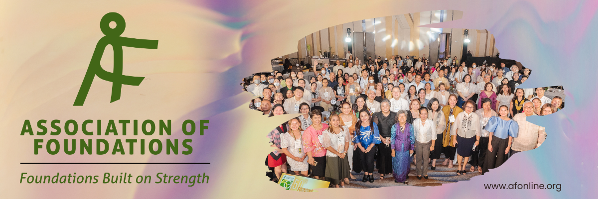 Banner image for Association of Foundations Phils, Inc.